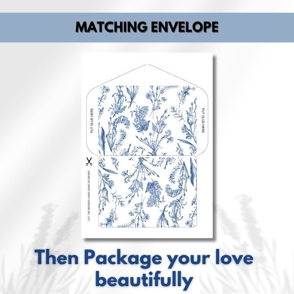 A Gentle Reminder – Guided Love Letter Paper & Envelope Set