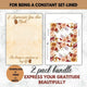 For Being a Constant in My Life- Gratitude Letter Prompt Paper Set (Lined)