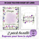 In Case You Ever Doubt – Guided Love Letter Paper & Envelope Set