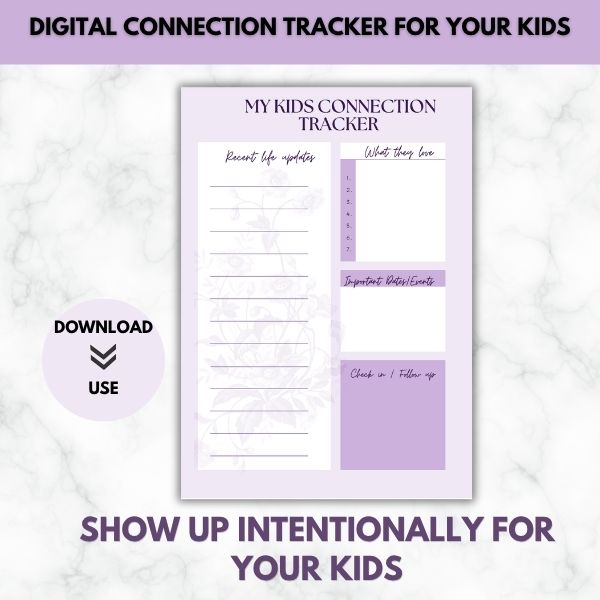 Connection Tracker for Your Kids