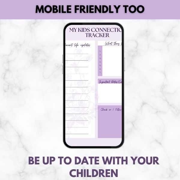Connection Tracker for Your Kids