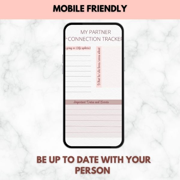Connection Tracker for Your Partner